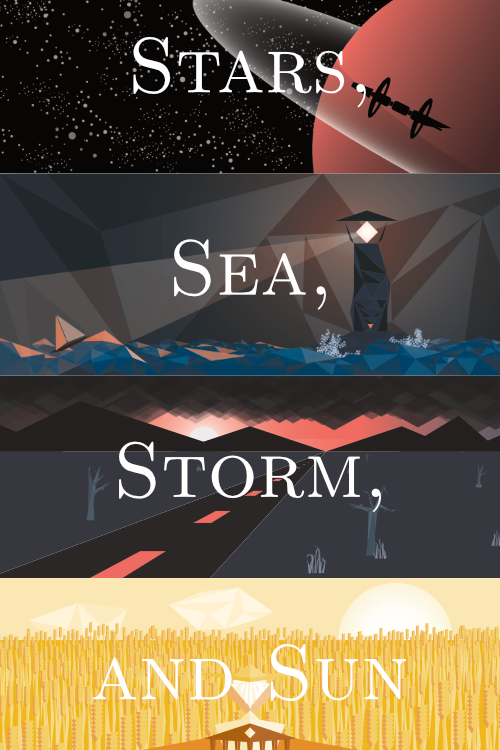 Stars, Sea, Storm, and Sun